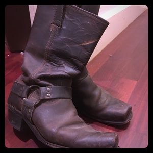 Frye Boots Classic Tall Harness Boot